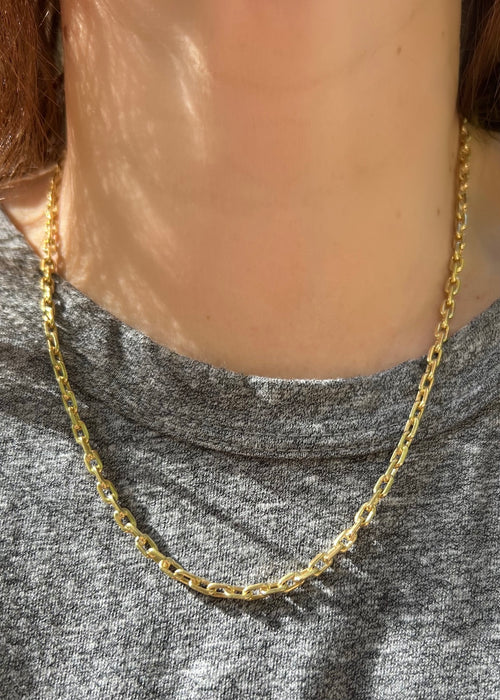 The Ultimate 18k 19.25" Biker Chain