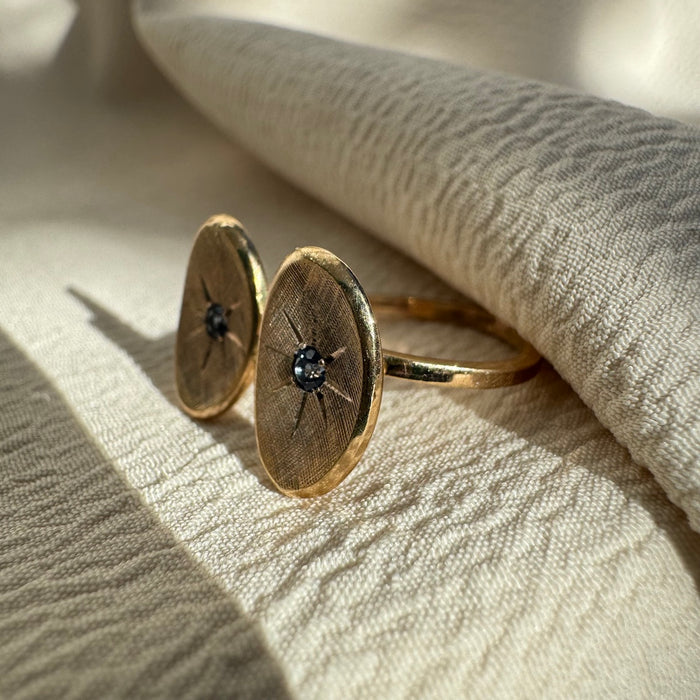 14k Sapphire Conversion Ring