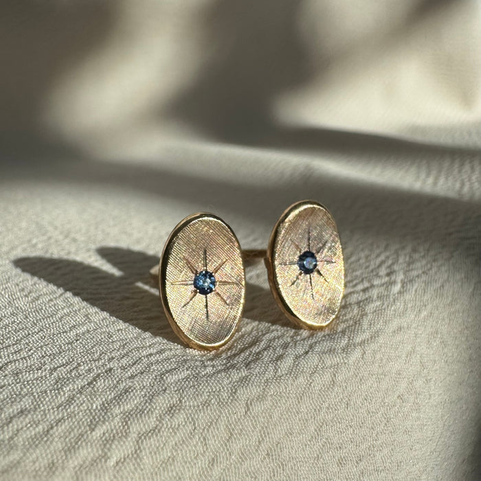 14k Sapphire Conversion Ring