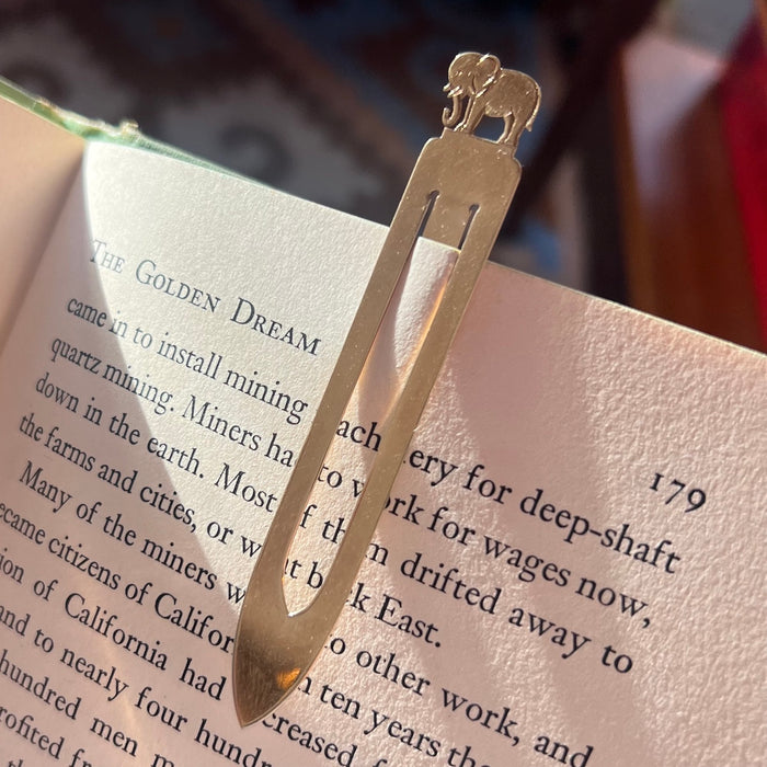 Art Deco Cartier 14k Elephant Bookmark