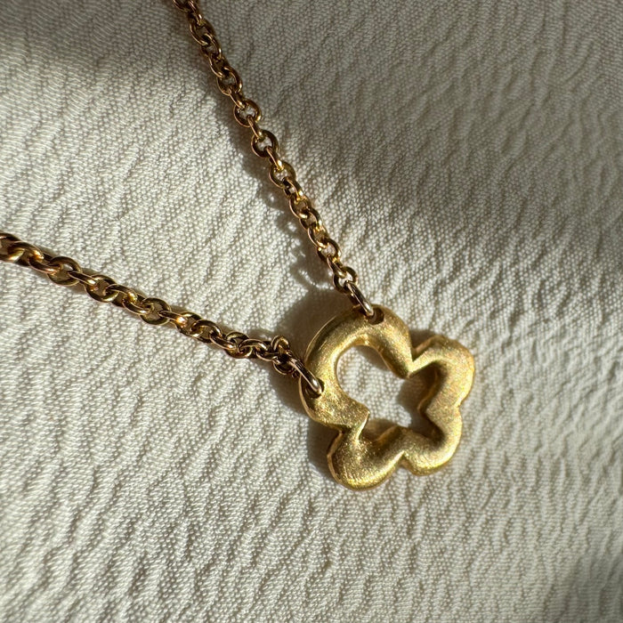 Bespoke 18k Diamond Freeform Necklace