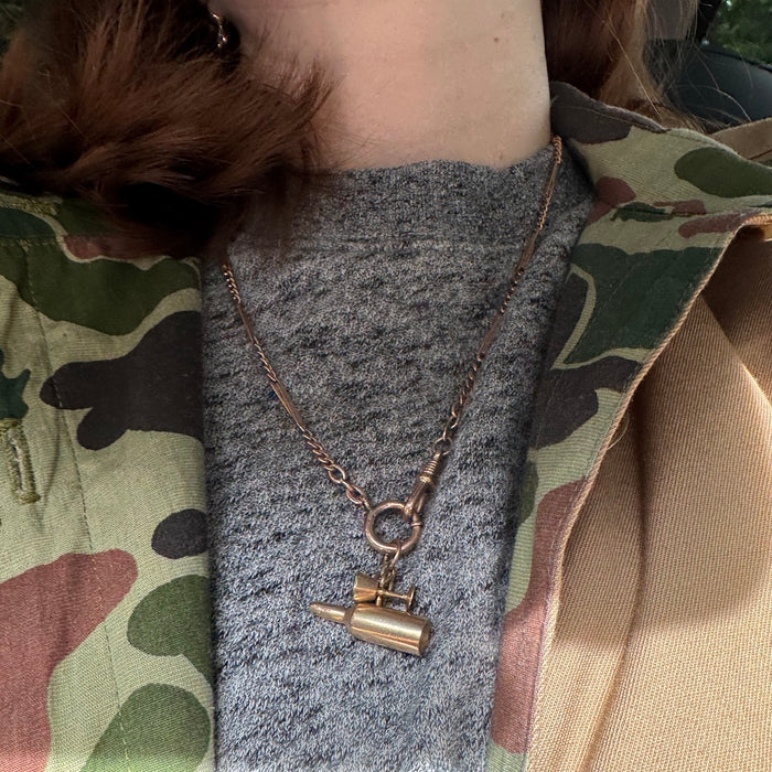 14k Wine and Goblet Charm