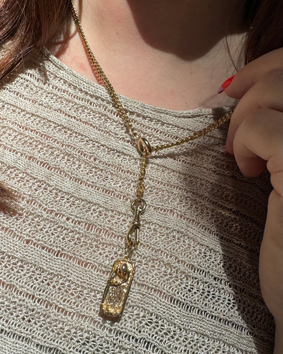 14k Articulated Lady in Bathtub Charm