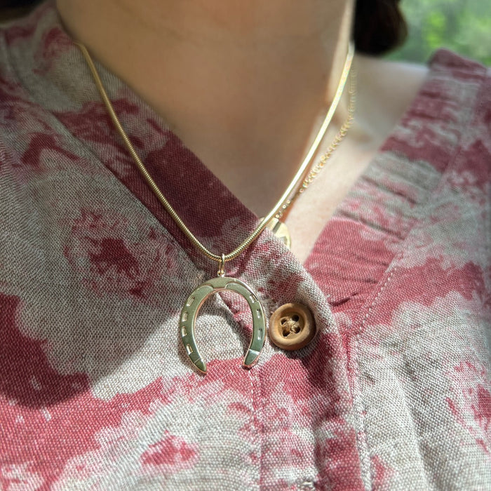 Antique 14k Horseshoe Charms