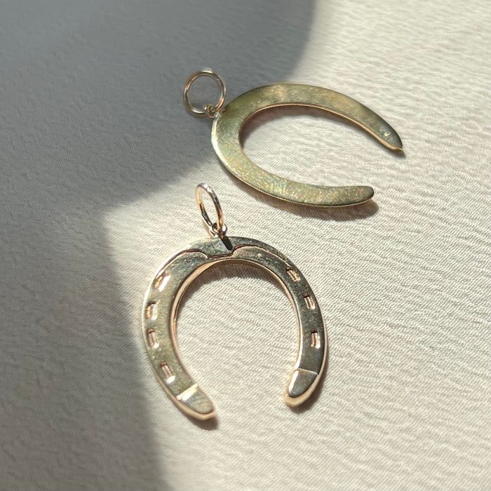 Antique 14k Horseshoe Charms