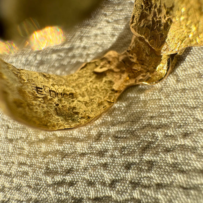 18k Diamond Abstract Ring by Emanuela Duca