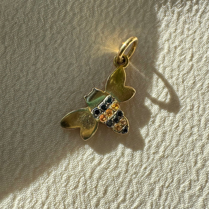 18k Bumblebee Charm by Dodo