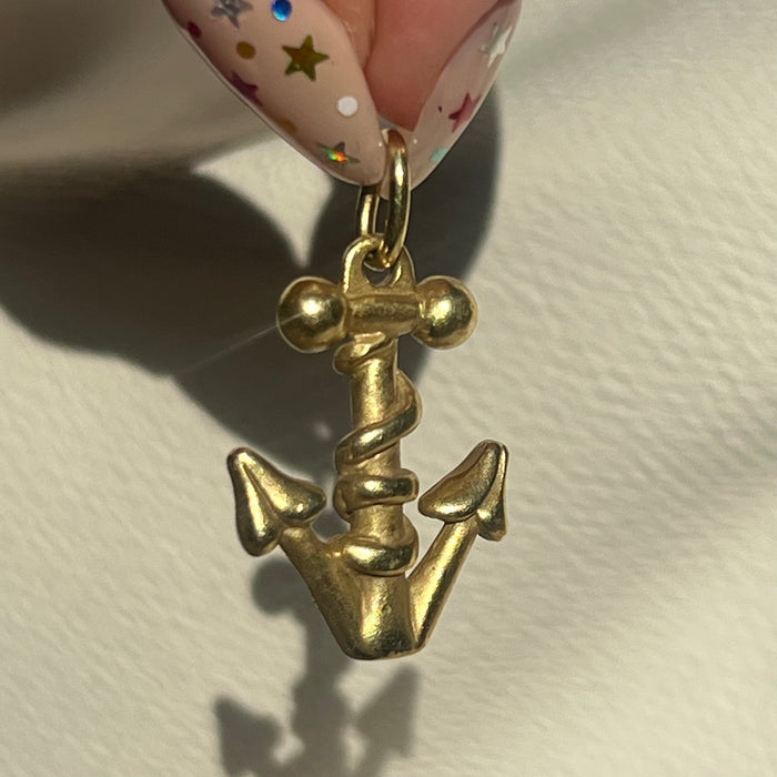 18k Barry Kieselstein-Cord Anchor Charm