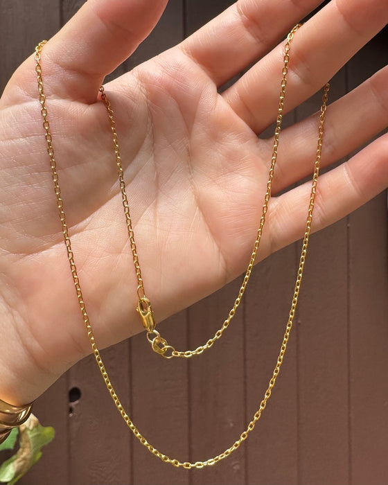 22k 20" Biker Link Chain