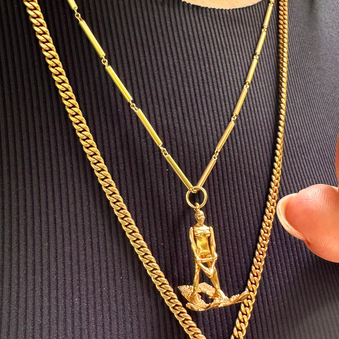 14k Articulated Jet Ski Charm