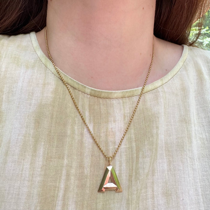 10k Letter A Charm