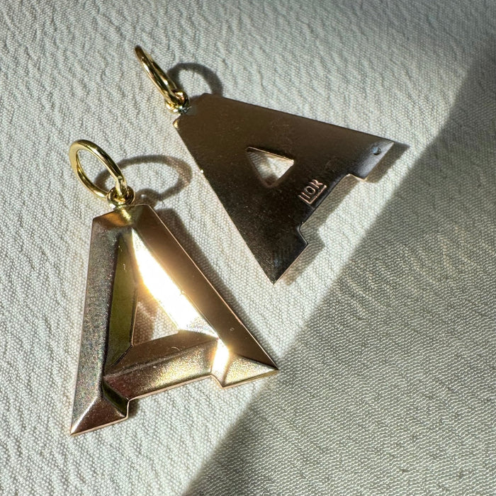 10k Letter A Charm