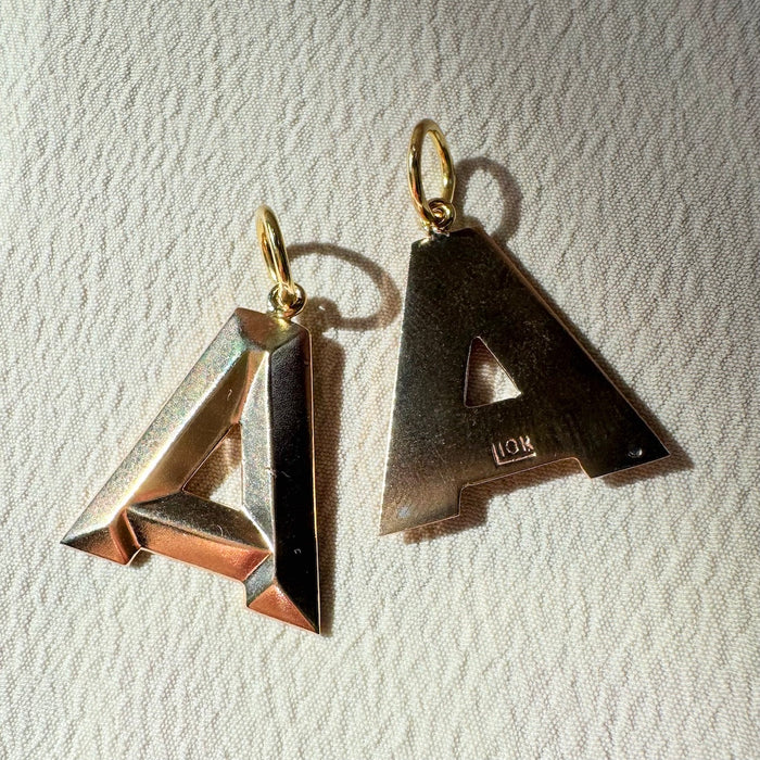 10k Letter A Charm