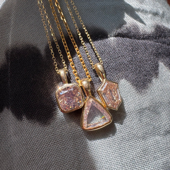 Bespoke Reclaimed Diamond Pendants