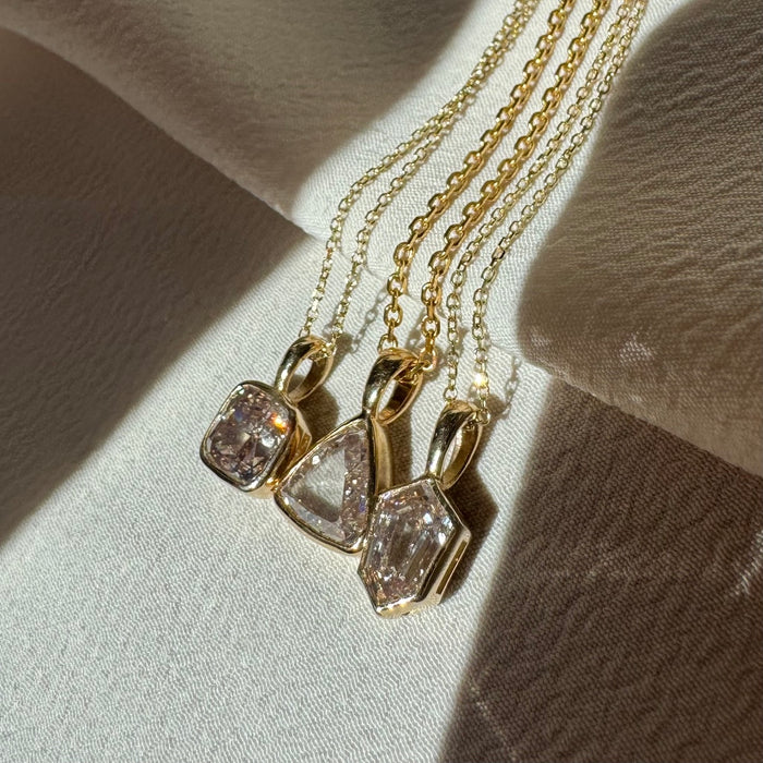 Bespoke Reclaimed Diamond Pendants