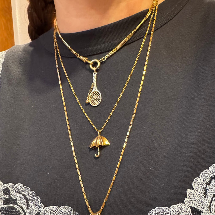 14k Umbrella Charm