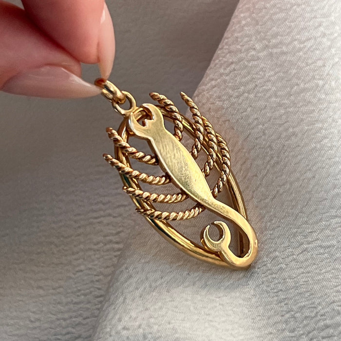 18k Scorpio Pendant by Piaget