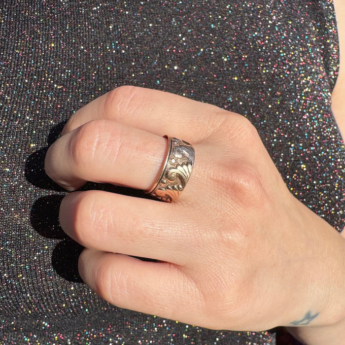 Victorian 10k Cigar Band