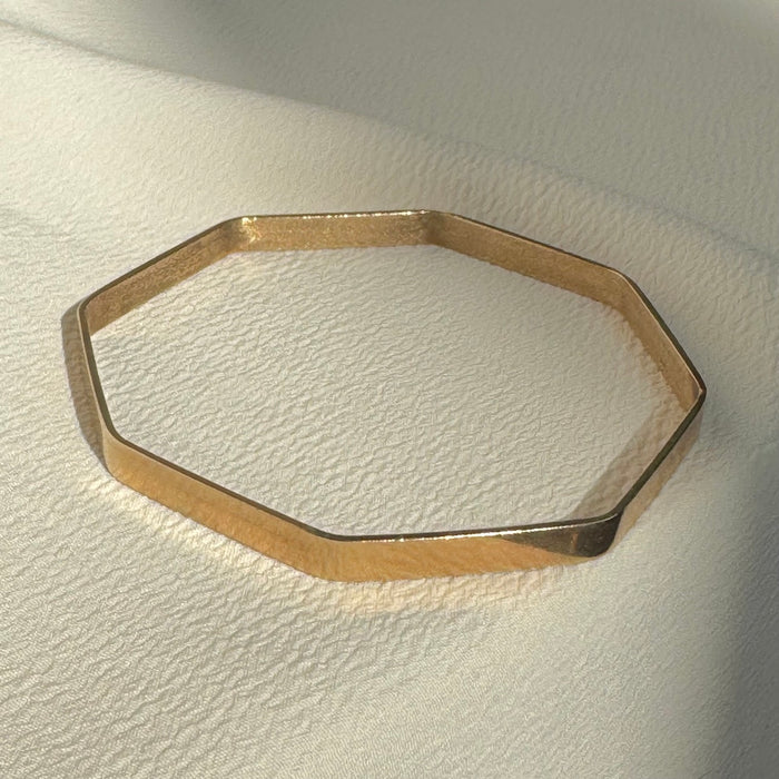 Scottish 9k Hex Bangle