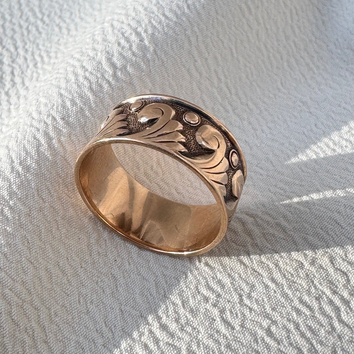 Victorian 10k Cigar Band