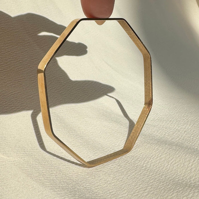 Scottish 9k Hex Bangle