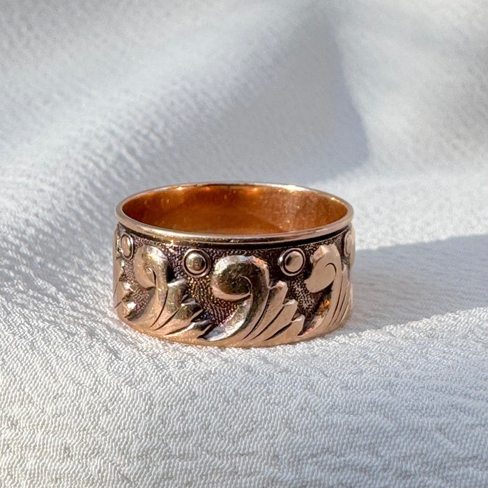 Victorian 10k Cigar Band