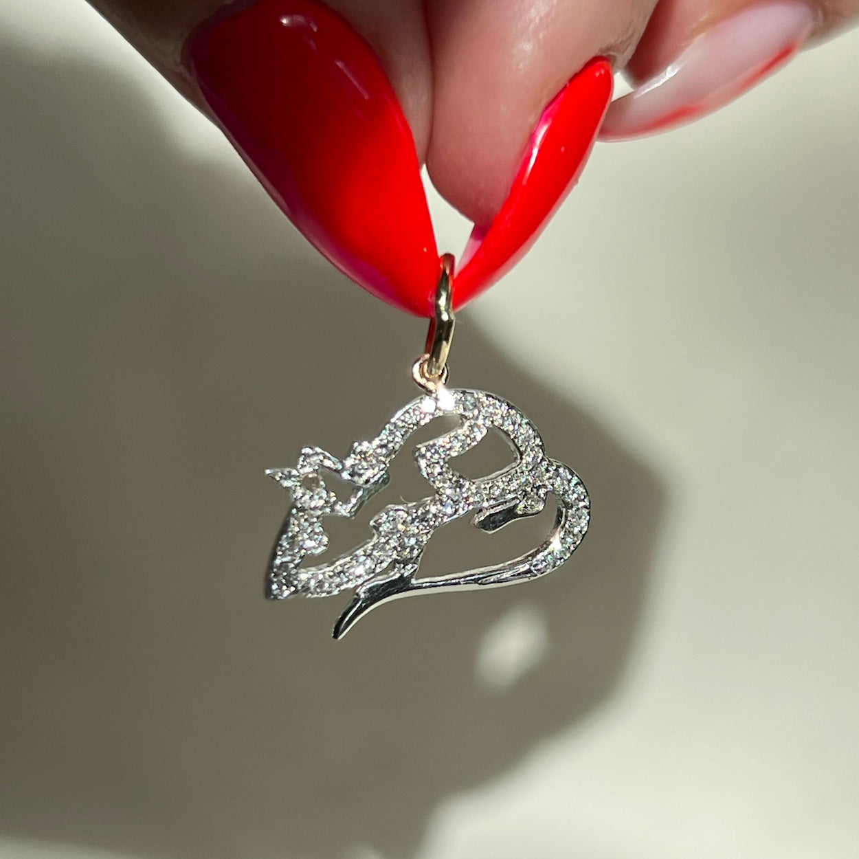 18k Diamond Rat Charm– Big Oh Bijoux